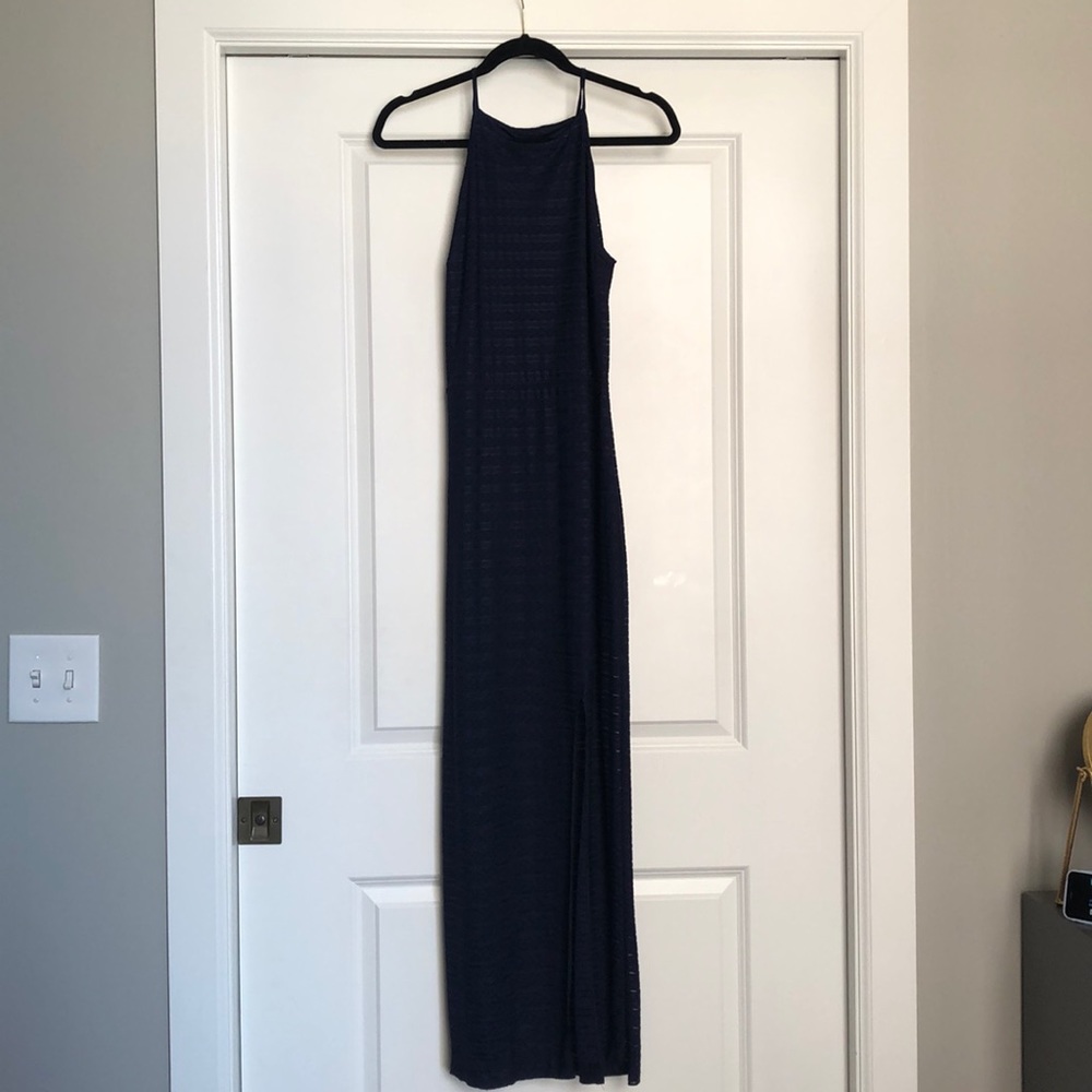 NWOT Nordstrom navy blue Maxi Dress